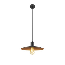 Suspension LALU® SET base E27 ELYPSE 33 long. 200&nbsp;cm source E27 incl. noir - SLV - 1010786