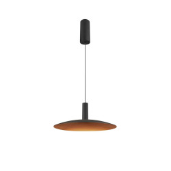 Suspension LALU® SET base LED ELYPSE 33 PHASE long. 2M 2700/3000 K noir - SLV - 1010790