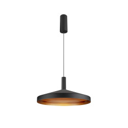 Suspension LALU® SET base LED TETRA 36 PHASE long. 2M 2700/3000 K noir - SLV - 1010791