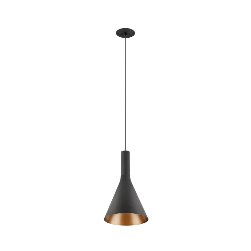 Suspension LALU® SET base LED CONE 15 PHASE encastré 2700/3000 K noir - SLV - 1010793