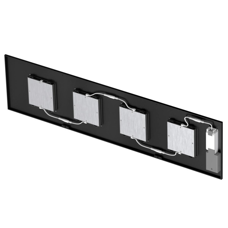 PAVANNO 1200/300 45 830/840/850 BK WH UGR19 DALI - SLV - 1010581