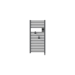 THERMOR - Sèche-serviettes connecté Riva 5 Etroit 300W Gris menhir - 471648