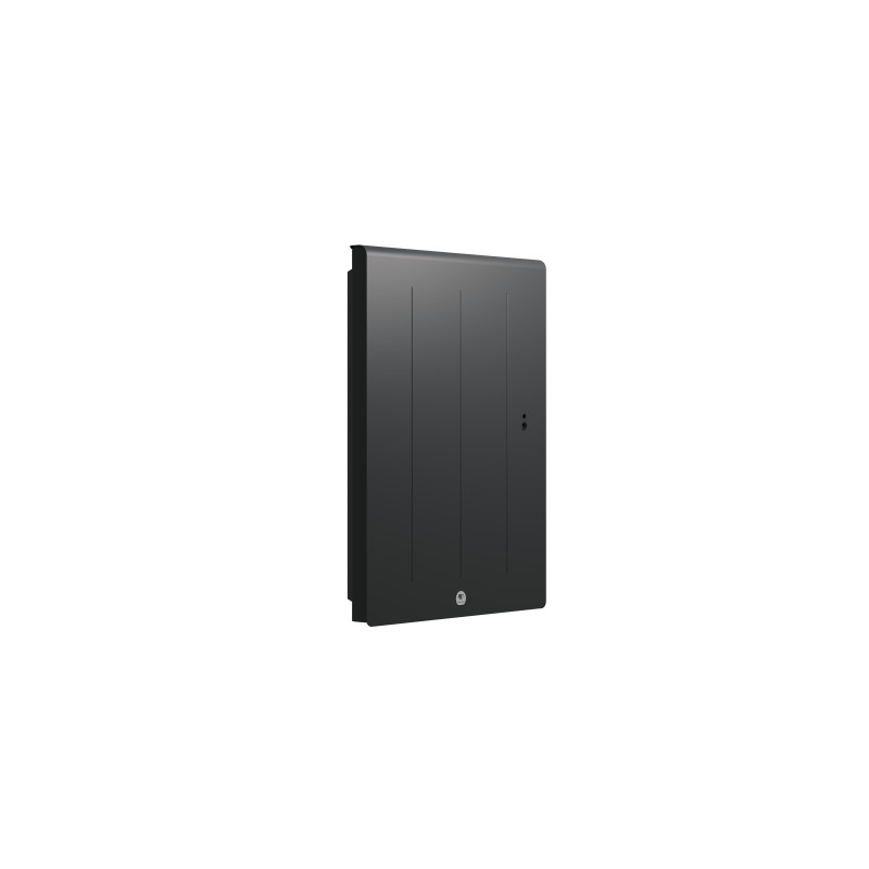Radiateur à chaleur douce connecté horizontal 750W ardoise KENYA 5 - THERMOR - 414733