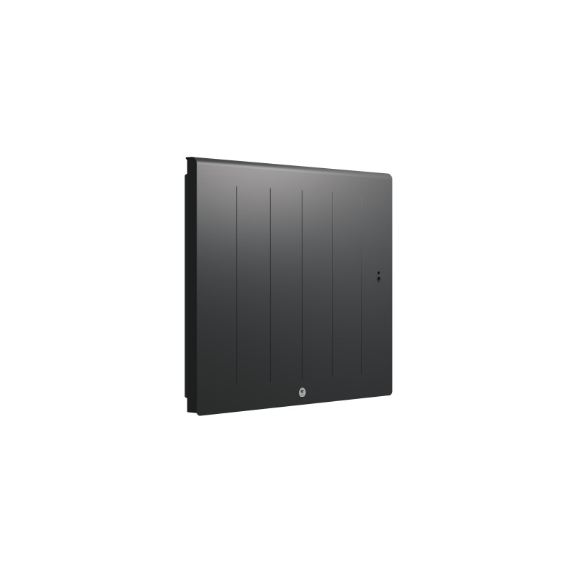 Radiateur à chaleur douce connecté horizontal 1250W ardoise KENYA 5 - THERMOR - 414735