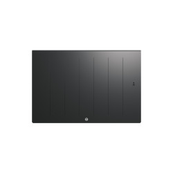 Radiateur à chaleur douce connecté horizontal 1500W ardoise KENYA 5 - THERMOR - 414736