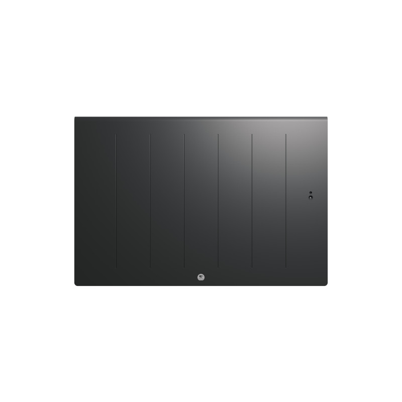 Radiateur à chaleur douce connecté horizontal 1500W ardoise KENYA 5 - THERMOR - 414736