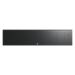 Radiateur à chaleur douce connecté plinthe 1500W ardoise KENYA 5 - THERMOR - 414743