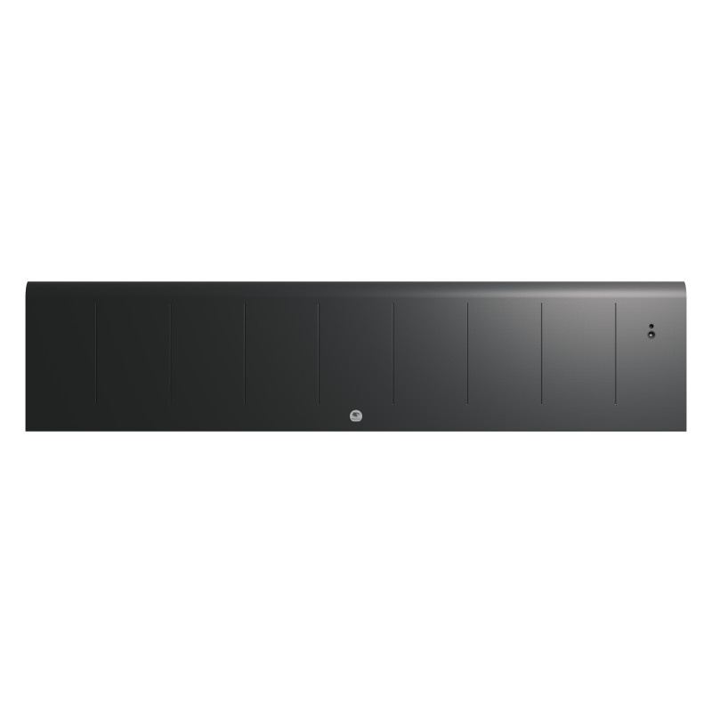 Radiateur à chaleur douce connecté plinthe 1500W ardoise KENYA 5 - THERMOR - 414743
