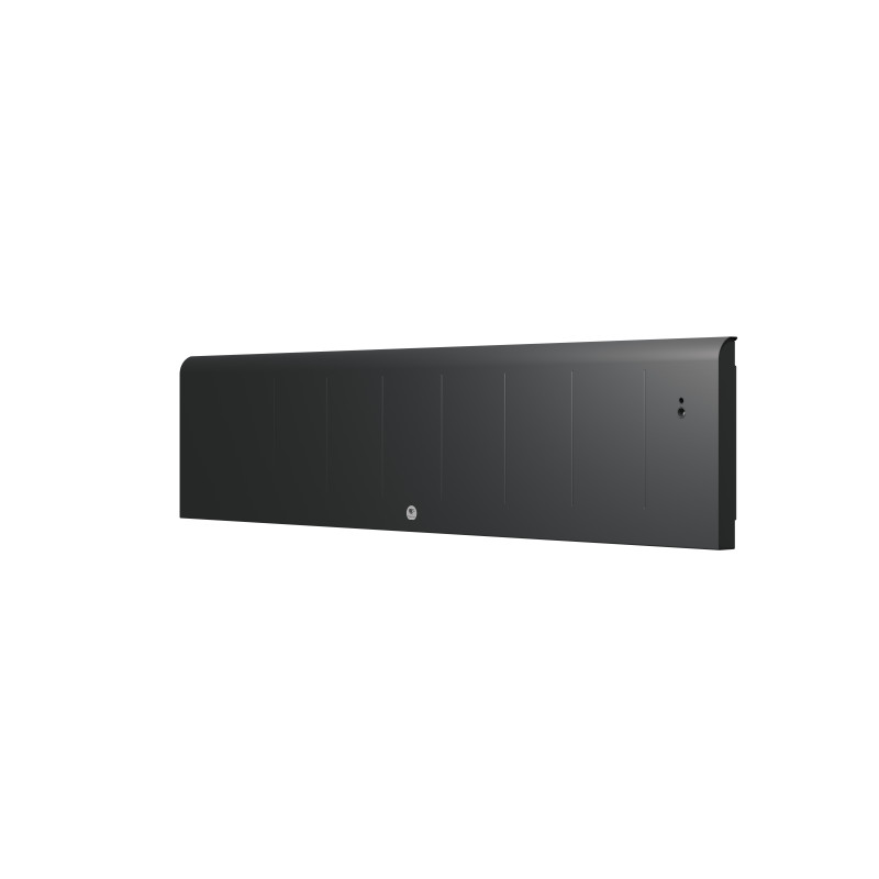 Radiateur à chaleur douce connecté plinthe 1500W ardoise KENYA 5 - THERMOR - 414743