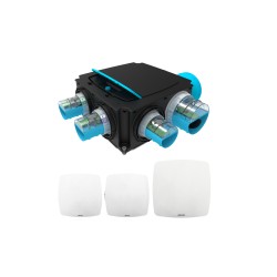 Kit VMC simple flux hygroréglable - Hygrogenius Flex - 412284 ATLANTIC - 412284