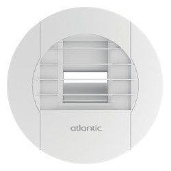 Bouche hygroréglable cuisine BHC 10/40-90M manuelle 125 - ATLANTIC - 526370