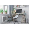 Radiateur digital détection Abelia horizontal 300W blanc - ATLANTIC - 612611