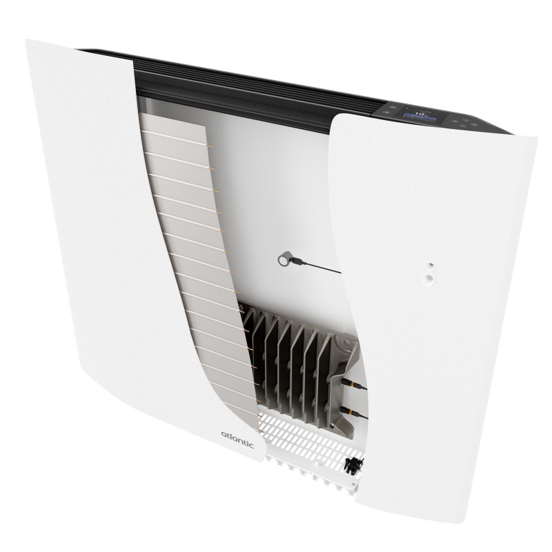 Radiateur connecté blanc carat - DIVALI NEO - ATLANTIC