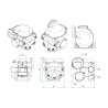 Groupe VMC simple flux hygroréglable - EasyHOME HYGRO PREMIUM MW - 11033033 ALDES - 11033033