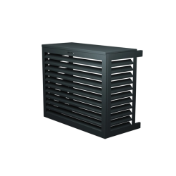 Sous-face pour cache en aluminium anthracite taille XS - DECOCLIM-23AXS7016-SSF