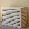 Cache unité extérieure aluminium ivoire clair - DECOCLIM