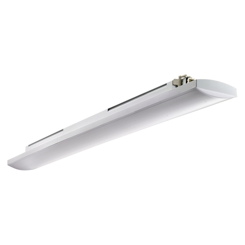 Plafonnier LED étanche robuste SMART[3] 1200mm Vasque opale avec câblage 4000K 63 LED - GEWISS - GWS3236PL