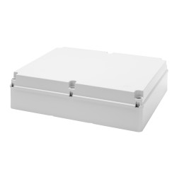 Boîte de dérivation 460x380x120 mm avec couvercle bas à vis et parois lisses - GEWISS - GW44211