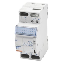 Télérupteur 16 A - 2 contacts inverseurs - 230 V - 2 modules - GEWISS - GWD6664