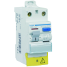 HAGER - Interrupteur différentiel 2P 40A 30mA type AC à bornes décalées - CDC742F