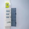 HAGER - Interrupteur différentiel 2P 63A 30mA type AC à bornes décalées - CDC764F