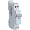HAGER - Disjoncteur 1P+N 3kA C-25A connexion SanVis 1 Module - MFS725