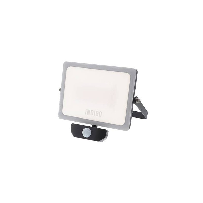 Projecteur extérieur 3000-5000K avec détecteur orientable 120° - CURTIS SENSOR PLUS - INDIGO