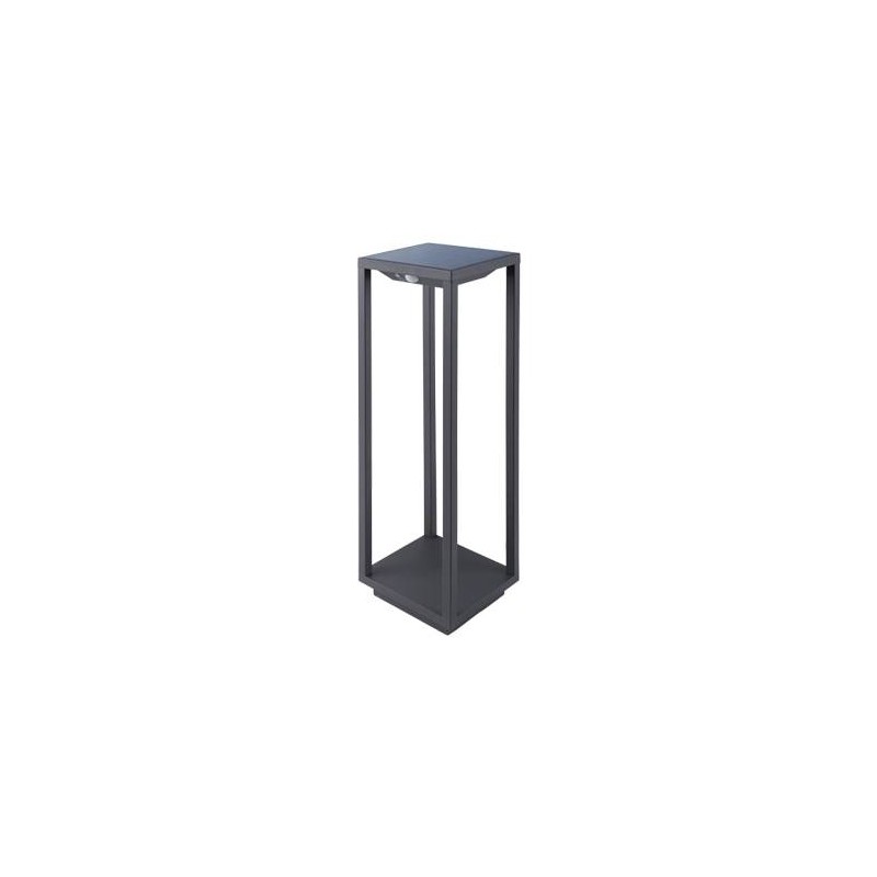 INDIGO - Borne solaire avec batterie avec détecteur IR 120° 4000K Anthracite - KALA - OU342NW24