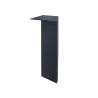 INDIGO - Borne solaire avec batterie avec détecteur IR 180° 4000K Anthracite - RAMA P - OU348NW24
