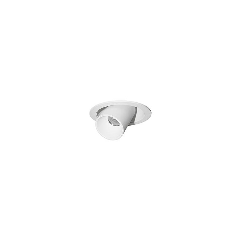 Spot semi-encastré rond orientable 3000K Blanc mat - FILI 1 RX B - INDIGO - DO246WW30