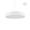 Suspension ronde avec diffuseur PS opalin 2700-3000-4000K Blanc mat - JUNE 2 P - INDIGO - SU15730