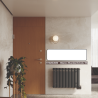 Radiateur decoratif électrique TESI ALLEGE 750W blanc - IRSAP - RT306001201A4FNN