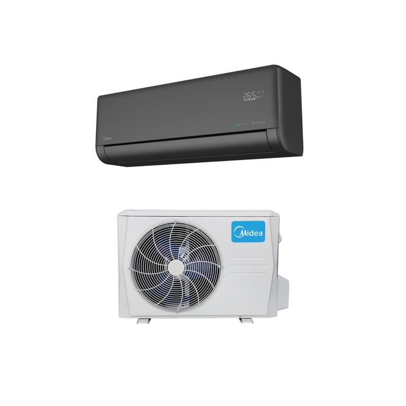 Ensemble climatiseur mural connecté noir 7,1 Kw SOLSTICE - MIDEA - 13950485