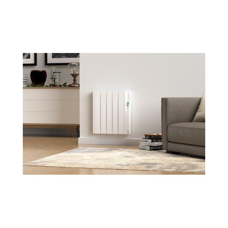 Radiateur électrique à inertie fluide 1500 W SYGMA II horizontal blanc