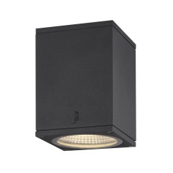 Plafonnier extérieur ENOLA carré S gris LED 9W 3000K/4000K IP65 - SLV - 1003420