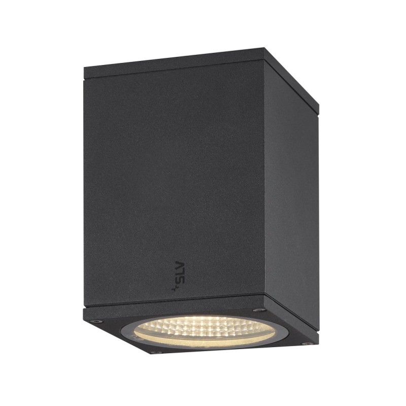 Plafonnier extérieur ENOLA carré S gris LED 9W 3000K/4000K IP65 - SLV - 1003420
