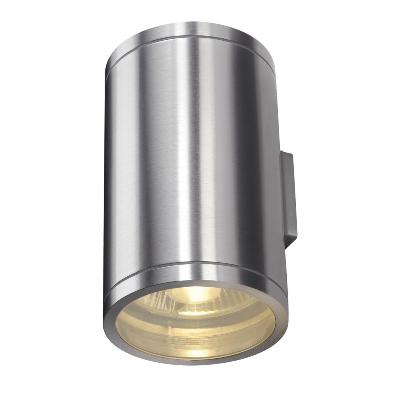 Applique extérieure ROX UP/DOWN alu brossé GU10/QPAR111 2x 50W max IP44 - SLV - 1000334