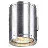 Applique extérieure ROX UP/DOWN alu brossé GU10/QPAR111 2x 50W max IP44 - SLV - 1000334