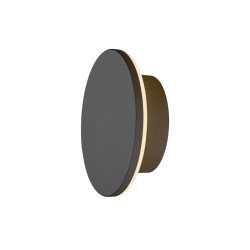 Applique D-RING S extérieur 2700/3000&nbsp;K PHASE IP65 noir bord de mer - SLV - 1007911