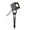 Project. ext. NAUTILUS 10 spot piquet carré gris LED 85W 3000K IP65 - SLV - 231035