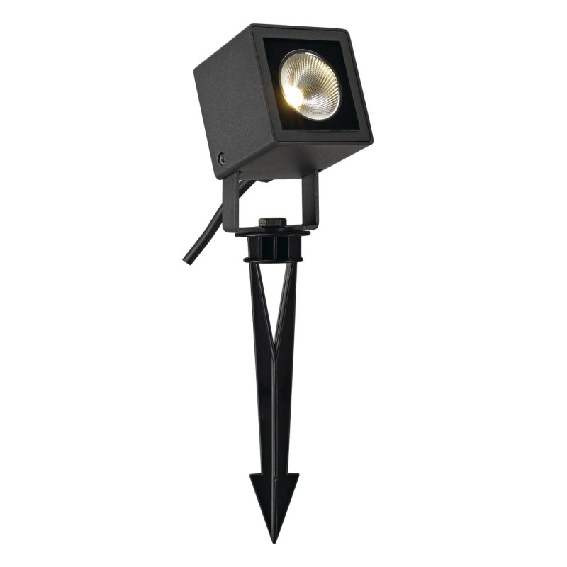 Project. ext. NAUTILUS 10 spot piquet carré gris LED 85W 3000K IP65 - SLV - 231035