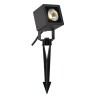 Project. ext. NAUTILUS 10 spot piquet carré gris LED 85W 3000K IP65 - SLV - 231035