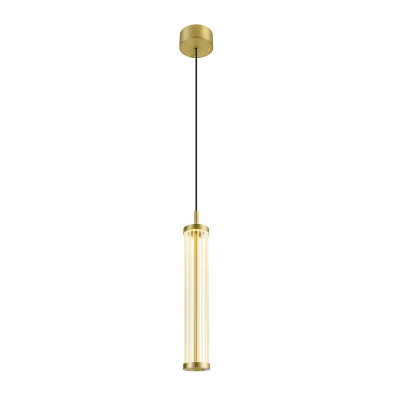 Suspension QUIMERA intérieur L150 cm 2700/3000 K PHASE laiton brossé - SLV - 1008033
