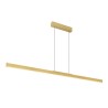 Suspension LED ONE LINEAR 140 intérieur up/down laiton LED 35W - SLV - 1006190
