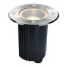 Encastré de sol DASAR 115 QPAR51 GU10 rond inox 316 max. 35W IP67 - SLV - 229320