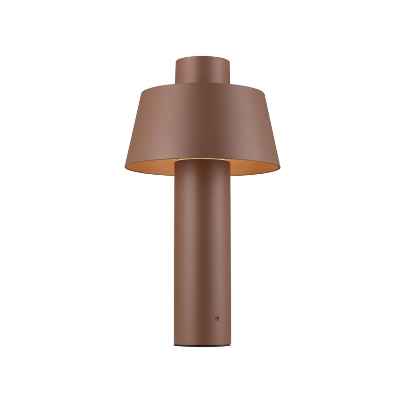Borne PHOTONI 45 extérieur conique rouille E27 13W IP65 bord de mer - SLV - 1007583