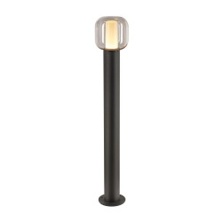 Borne extérieure OVALISK 100 gris LED 9W 3000/4000K interrupteur CCT - SLV - 1004681