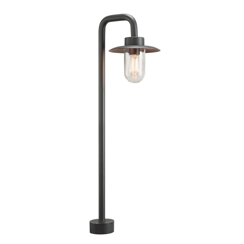 Borne extérieure MOLAT gris E27 60W max IP44 - SLV - 1000822