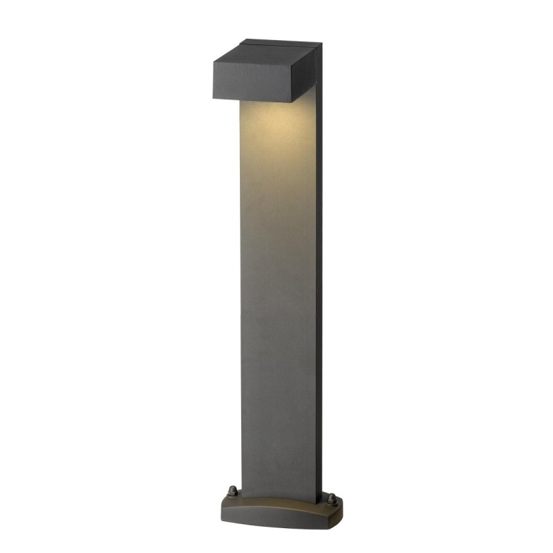 Borne extérieure QUADRASYL 75 gris GX53/TCR-TSE 11W max IP44 - SLV - 232295