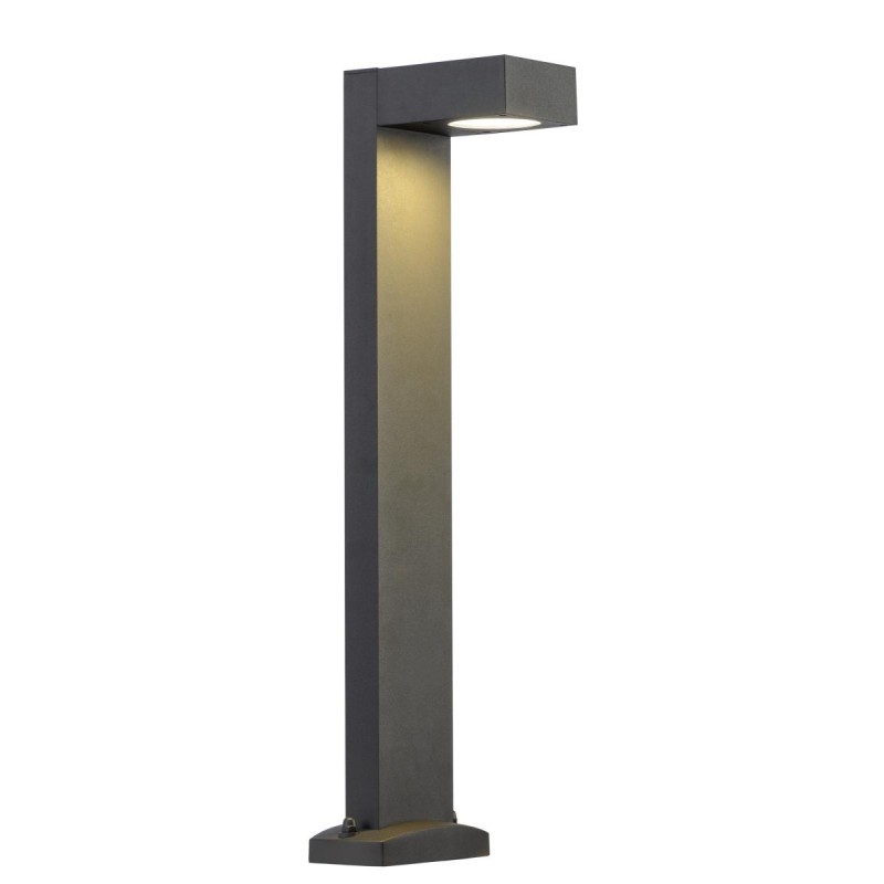 Borne extérieure QUADRASYL 75 gris GX53/TCR-TSE 11W max IP44 - SLV - 232295